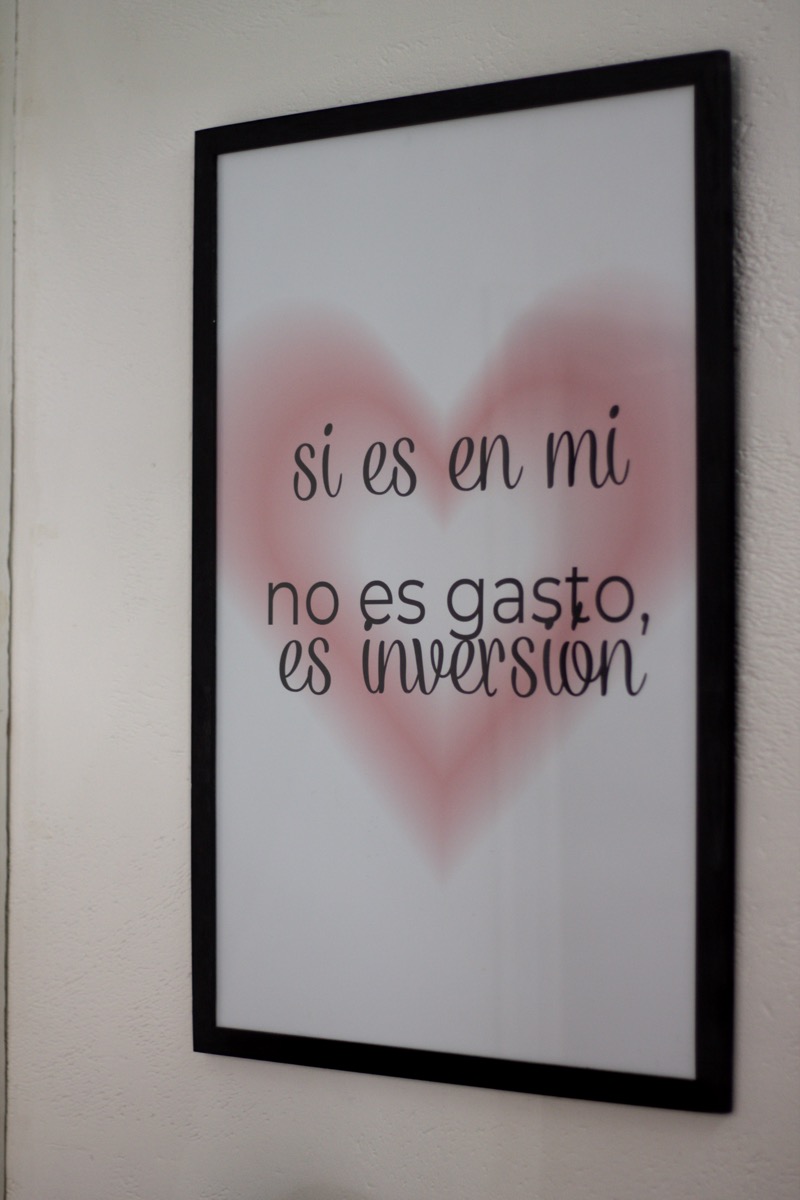 Un detalle del espacio