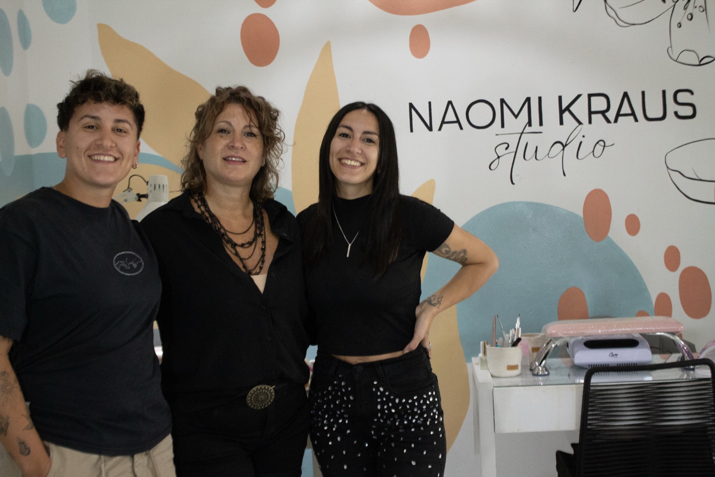 Nancy, Mica y Ori juntas